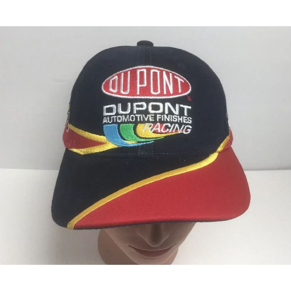 Jeff Gordan 24 Dupont Racing Hat NASCAR Snapback Chase Authentic Baseball Cap